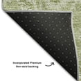 thumbnail image 3 of Addison Rugs Mayfield Washable Transitional Floral Aloe Rectangle Rug, 10' x 14', 3 of 6