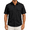 Black, variant on Dpjklzsn Men's Utility Button-Up Shirt, Short Sleeve Multi Pocket Collared Shirt for Outdoor Casual Wear