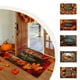 thumbnail image 1 of Felpudo de Entrada con Diseño de Hoja de Arce, Decoración para El Hogar, Tapete de Calabaza para Halloween y Acción de Gracias | 1 Unidad, Poliéster Multicolor, 40 X 60 Cm, Antideslizante, 1 of 6