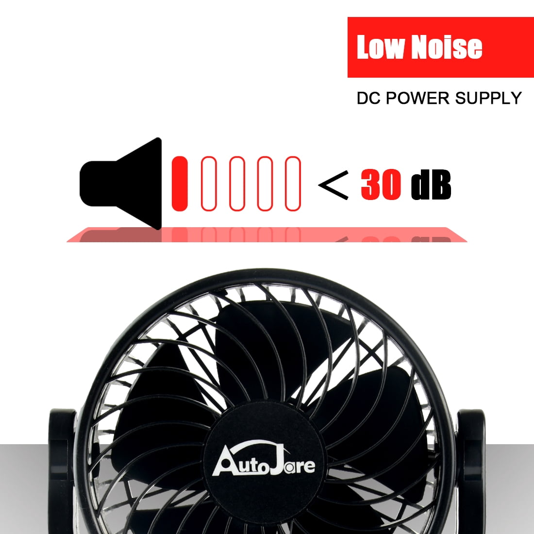 Portable Cordless Fan Fit for Milwaukee Battery, Battery Powered 360° Roating Fan Brushless Motor with 2 USB Charging Interface For Household, Office, Camping (No Battery)