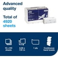 thumbnail image 2 of Tork PeakServe® Continuous™ Paper Hand Towels, White, H5 Advanced, 4,920 Sheets, 105065, 2 of 8