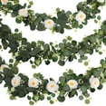 thumbnail image 3 of 1.8N 1.95M 2M Simulation Wall-mounted Green Rattan Wedding Rose Vine Rattan, 3 of 11