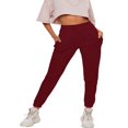 thumbnail image 1 of Joggers Légers en Molleton Français pour Femmes avec Poches, 1 of 5