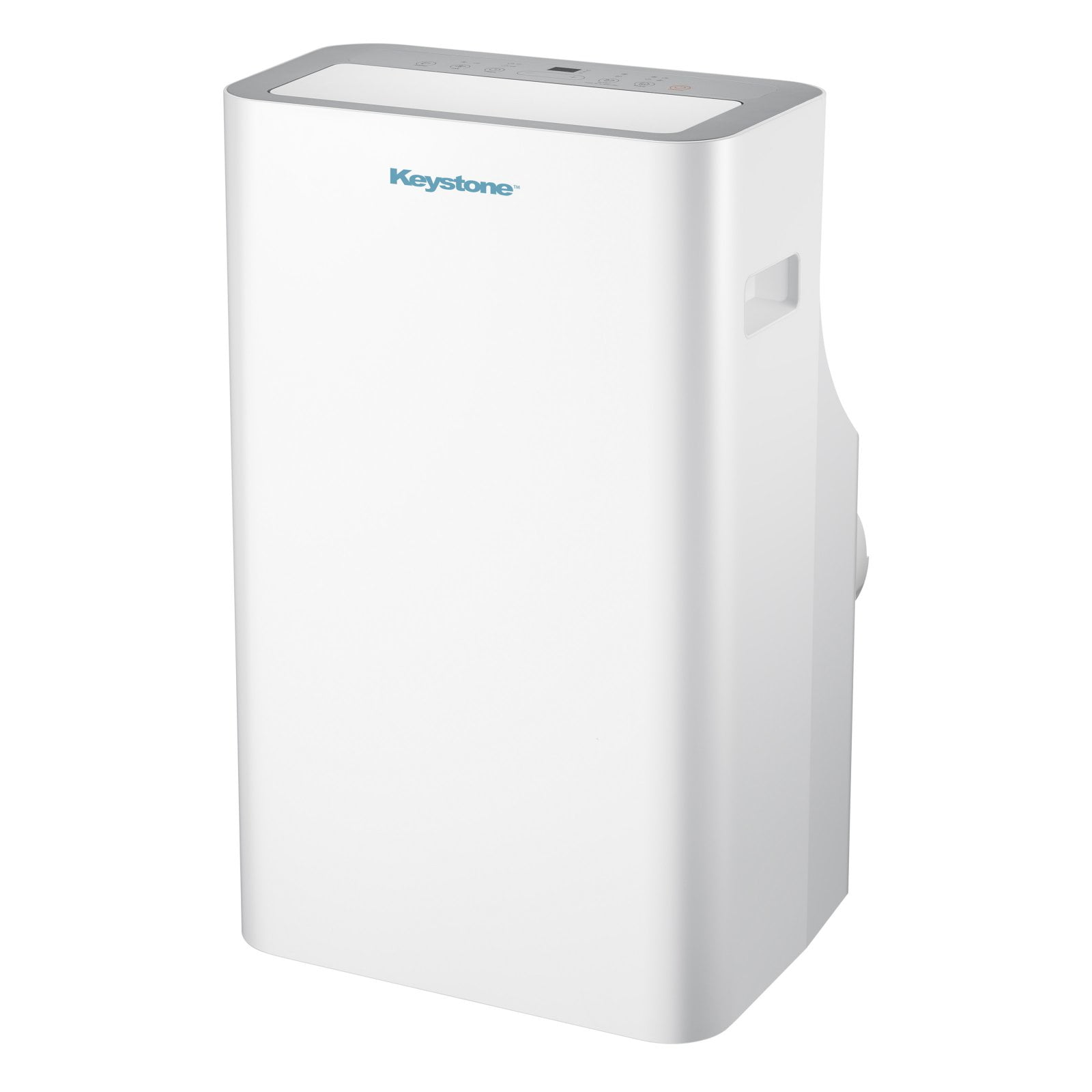 Ft KSTAP12CG 12,000 BTU 115V Portable Air Conditioner with Remote Control Keystone Rooms up to 300-Sq White//Gray