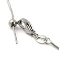 thumbnail image 3 of 10 pc Non-Tarnish 304 Stainless Steel Add a Bead Adjustable Snake Chains Bracelets for Women Stainless Steel color 21.4x0.1cm., 3 of 4