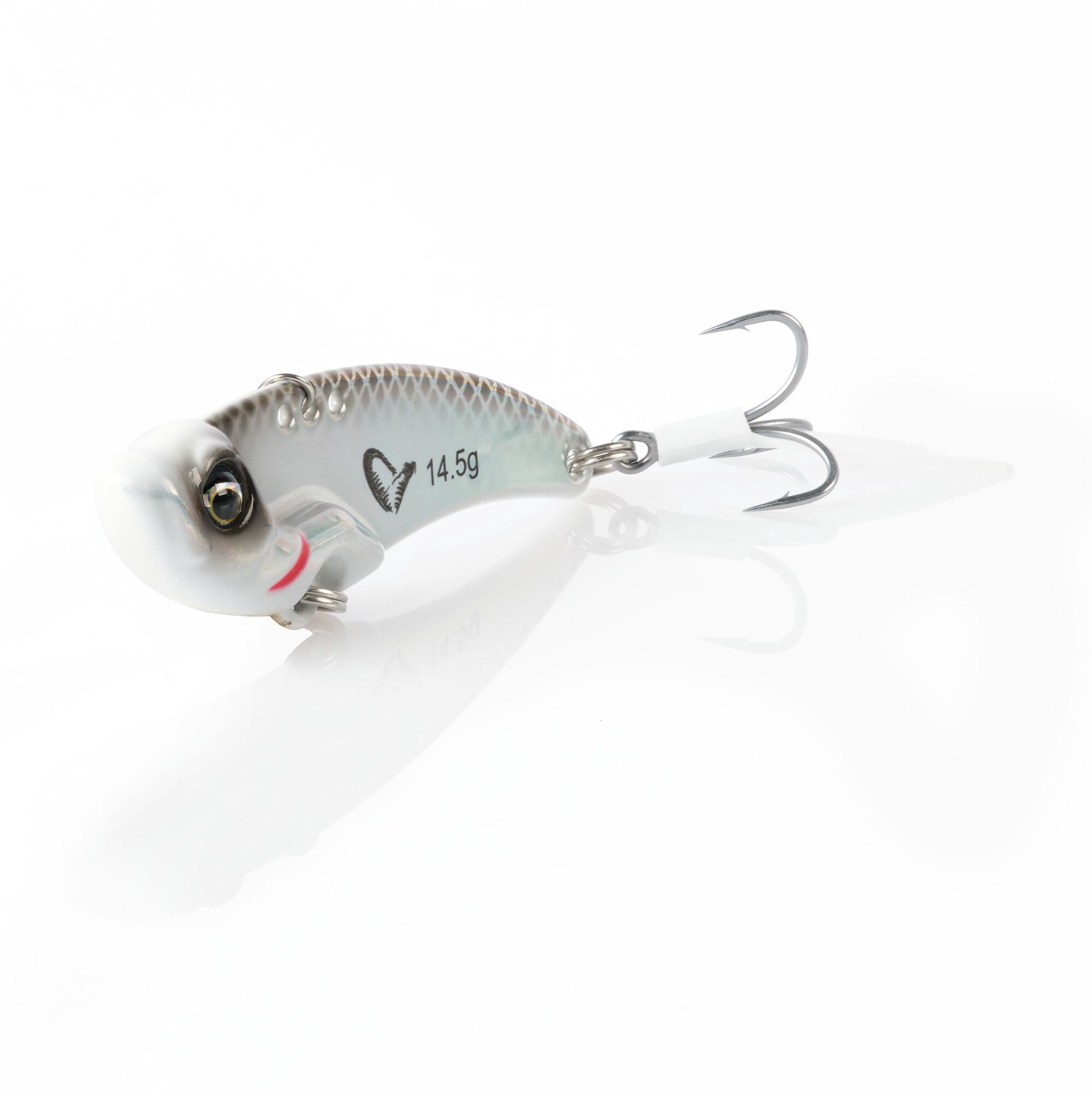 Savage Gear Savage Fishing Lure, 2.25 in, White Flash (1-count)