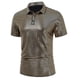 thumbnail image 1 of Camisetas para Hombre Casual Formal con Lentejuelas Hebilla Cuello Camisa Manga Larga, Algodón Brillante Cara Superior para Fiesta, Boda Y Primavera Invierno, 1 of 8