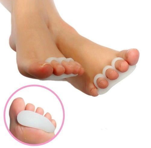 4 pcs Bunion Treatment Hammer Toe Straightener Corrector Spacer Separator Splint