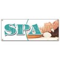 thumbnail image 1 of SPA Banner Sign deep Tissue Swedish Aromatherapy Facial Reflexology, 1 of 4