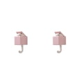 thumbnail image 2 of Bewildely Adorable gancho de pared de animales para sala de estar, dormitorio, colgador de bolsos, ropa sin clavos, pantalones, camisas, Type2 NO2, 2 of 6