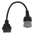 thumbnail image 1 of Scanner Diagnostic Adapter, PVC High Strength 6Pin To 16PIN Flexible OBD1 To OBD2 Diagnostic Cable  for J1708, 1 of 7