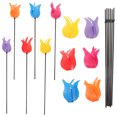 thumbnail image 2 of 12Pcs Tulip Shaped Windmills Decorative Windmills Ornaments (Random Color), 2 of 5