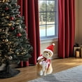 thumbnail image 3 of Pet Clothes Festive Cape With Matching Hat Holiday For Cats and Dogs, 3 of 5