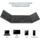 thumbnail image 5 of Tri-Fold Bluetooth Keyboard, Bluetooth Portable Mini Wireless Keyboard with Touchpad Mouse - Black, 5 of 5