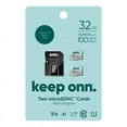thumbnail image 7 of onn 32GB Class 10 U1 MicroSDHC Flash Memory Card 2-Pack, 7 of 7