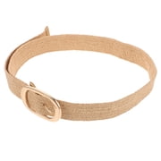 Raindrops Women's Adjustable Elastic Waist Belt with Stretch Straw Woven Design, Stylish Fashion Accessory for Casual and Dressy Looks