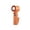 C-Orange, variant on High Speed Airflow & Ultra Mini, 1.9x4.5x1.3 Inch Portable Handheld Fan, USB Rechargeable Device & Lanyard Pocket Cooler, High Power Motor for Outdoor Travel Daily Use