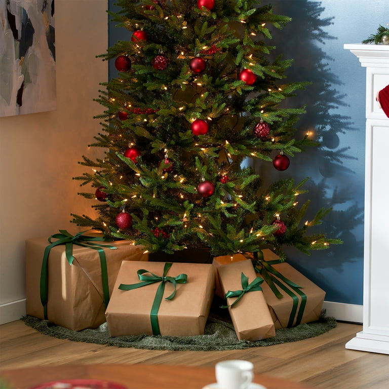 新品未使用 National Tree Company クリスマスツリー 7ft 7 ft. Pre-Lit North Valley Spruce Tree with 700 Clear Lights