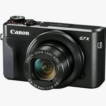 Canon PowerShot Digital Camera [G7 X Mark II with Wi-Fi & NFC, LCD Screen, and 1-inch Sensor - Black - (International Version)
