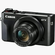 Canon PowerShot Digital Camera [G7 X Mark II with Wi-Fi & NFC, LCD Screen, and 1-inch Sensor - Black - (International Version) (International Version)