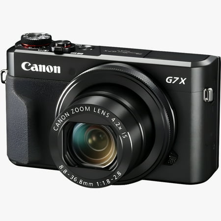 Canon PowerShot Digital Camera [G7 X Mark II with Wi-Fi & NFC, LCD Screen, and 1-inch Sensor - Black