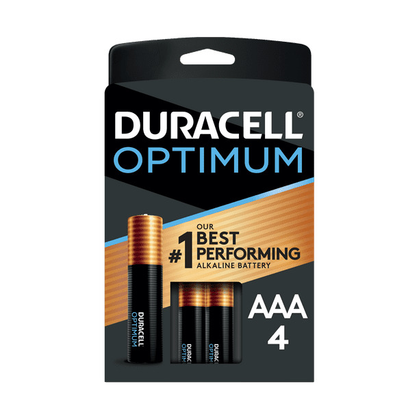 Duracell Optimum AAA Battery, Triple A Batteries with Resealable