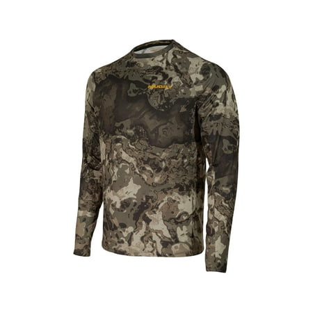 Muddy Outdoors Men s TRX Base Layer Shirt Veil Canyon Gray Large