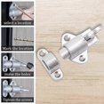 thumbnail image 1 of Bounce Door Latch 2pcs Automatic Door Latch Automatic Latch Door Latch Bolt With Screws Door Latch For Bed Kit Cabi, 1 of 4