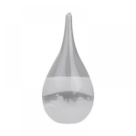 

Brand Clearance! Storm Glass Weather Station Weather Forecaster Stylish and Creative Drop-Shaped Glass Barometer Home and Office Decorative Glass Bottles