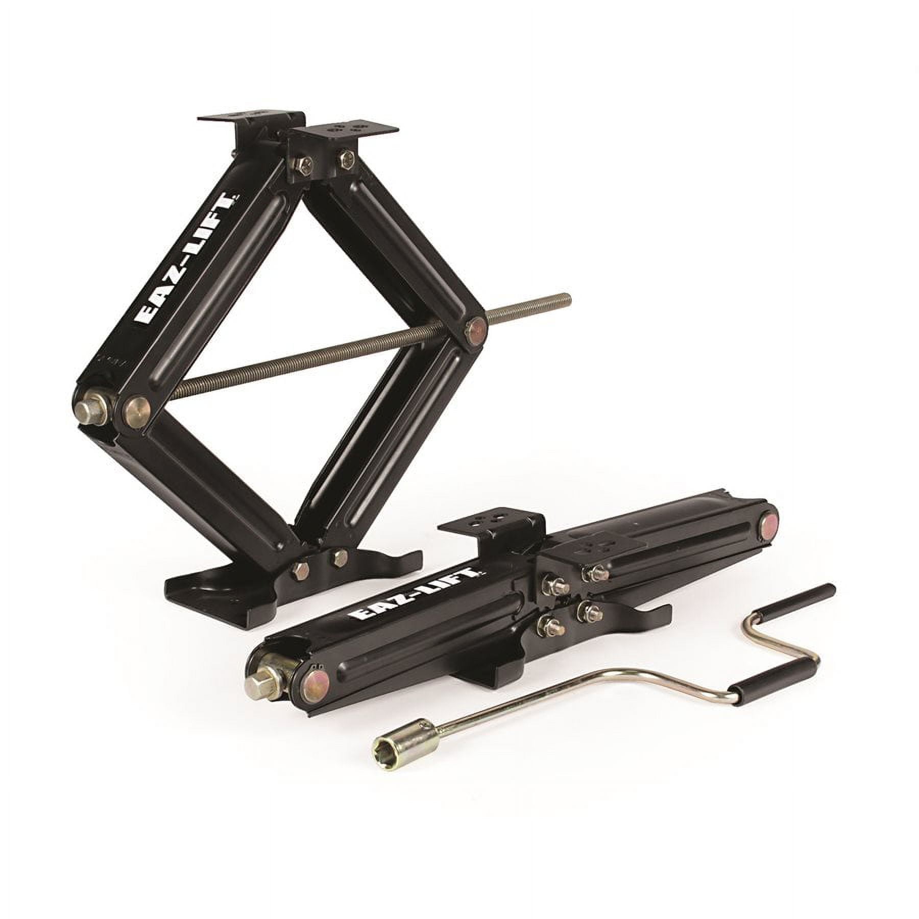 Eaz-Lift 48820 24" Leveling Scissor Jack - For Pop-Ups and Trailers - Features a 5,000-Pound Rating - 2-Pack