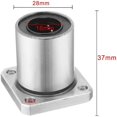 thumbnail image 4 of Casquillo de rodamiento lineal de bolas con brida de 16 mm x 28 mm x 37 mm (LMK16UU, 2 unidades)., 4 of 4