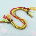 thumbnail image 4 of Collar colgante tejido a mano con bolsa de malla escalable sin piedras preciosas, 4 of 6