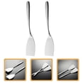 thumbnail image 3 of 2 espátulas de metal de acero inoxidable para pescado, pizza y cocina., 3 of 7