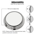 thumbnail image 6 of Mini Car Clock Clip On - High-Quality Metal, Glow in the Dark, Easy to Install, for Car Decoration, Universal, 30g, 4x4x1.5cm, 6 of 8
