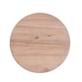 thumbnail image 3 of Linon Bree Table d'Appoint Ronde en Bois 20 Pouces P x 24,5 Pouces H avec Base Piédestal Brun Naturel, 3 of 8