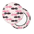 thumbnail image 2 of Gukieu pink fish hearts Print Round Chair Cover, Dust-proof and Non-slip Bar Chair Protective Cover, Suitable for Bars, Restaurants, Offices-12 inch, 2 of 7