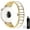 Gold, variant on XIHAMA 18MM Metal & Ceramics Watchband Compatible with Garmin Vivoactive 4S/Vivomove 3S 39mm/Venu 2S/Forerunner 255S Music Smartwatch Wristband Replacement Strap