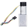 thumbnail image 1 of High Torsion Worm Gear Motor Full Metal Self Locking Encoder Reduction Motor Single Shaft23RPM DC6V, 1 of 5