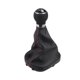 thumbnail image 1 of Ofertas Únicas 1 Juego de Pomo de Cambio con Cubierta Compatible para VW Caddy II 2 MK2 Cuero Sintético Negro Rojo 5 Velocidades, 1 of 6