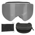 thumbnail image 2 of SKI GOGGLES MAGNETIC LENS ANTI FOG UV  SNOWBOARD GOGGLES OUTDOOR OTG BLACK FRAME, 2 of 7