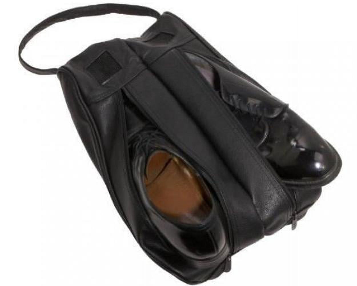 Leather Golf Shoe Bag