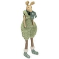 thumbnail image 3 of Northlight Sitting Boy Mouse in Overalls with Dangling Legs Christmas Figure - 18", 3 of 6