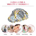 thumbnail image 6 of KLL Sea Turtle Pattern Shower Cap & Bath Cap for Women,Reversible Oversized Waterproof Shower Caps for all Hair Lengths,Elastic Reusable Bathing Hair Cap, 6 of 6