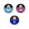 Victor Allen's Coffee Variety Pack (Seattle Dark, Donut Shop Blend, 100% Colombian), 30 Count, Single Serve Coffee Pods for Keurig K-Cup Brewers
