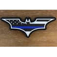 thumbnail image 2 of Batman Thin Blue Line Morale Patch PVC Hook &amp; Loop, 2 of 2