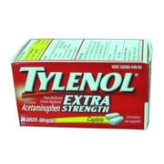 3 Pack - Tylenol Acetaminophen, Extra Strength, 500 mg, Caplets, 24 Each