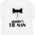 thumbnail image 4 of Inktastic Auntie's Lil Man Boys Long Sleeve Toddler T-Shirt, 4 of 5