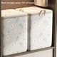 thumbnail image 4 of Large Capacity Zipper Organizer Foldable Storage Bag Moving Bag Household Goods Clothing Underwear Socks Toy Storage Organizer Deals Of The Day Clearance, 4 of 9