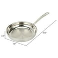 thumbnail image 6 of Cuisinart 10'' Skillet, Multiclad Stainless, 6 of 6