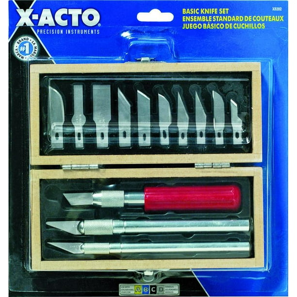 New Elmers X5282 X Acto Basic Hobby Knife Set,Each